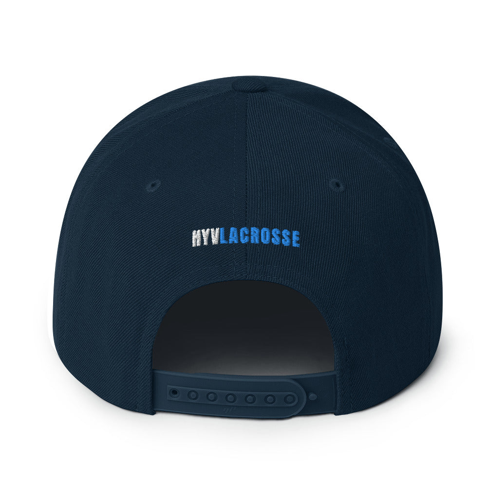 Flat Brim Snapback Hat - HYV Teal Nesh Icon