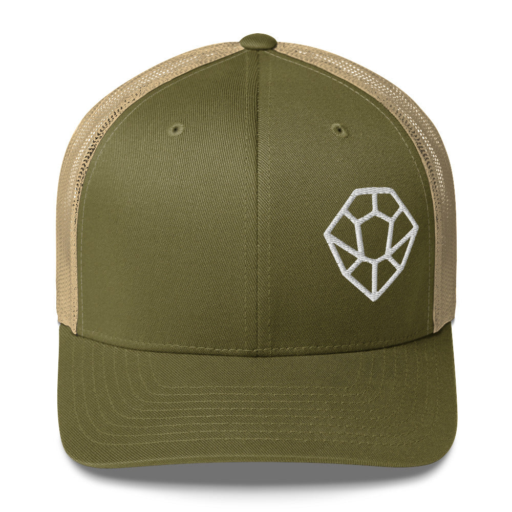 Trucker Cap - HYV White Nesh Icon