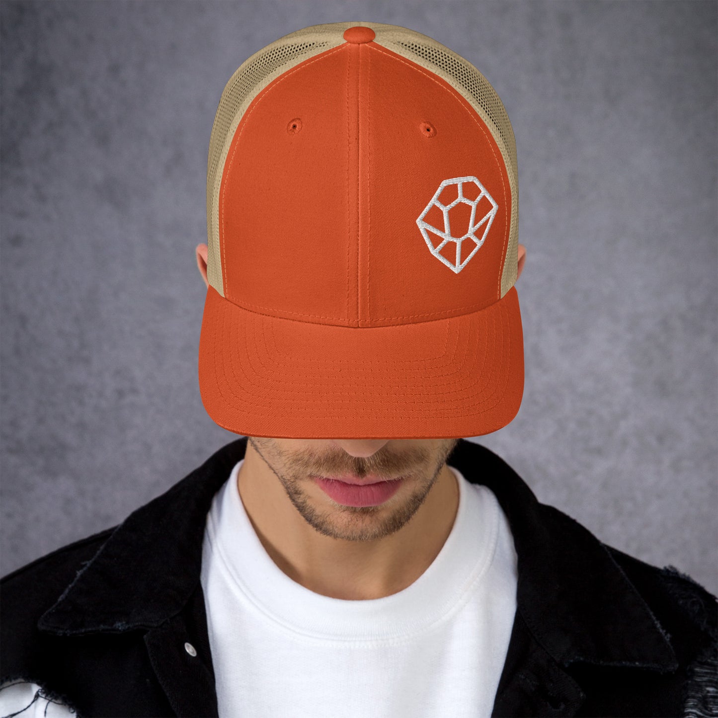 Trucker Cap - HYV White Nesh Icon