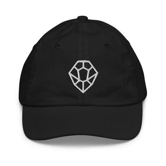 Youth cap w/ Nesh Icon (White)